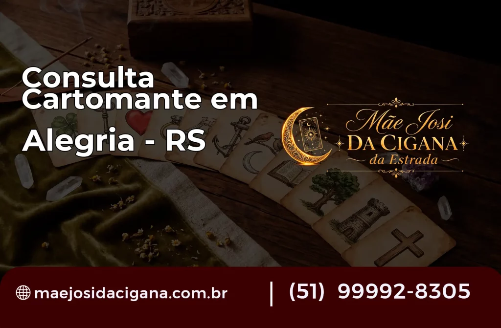 Consulta com Cartomante em Alegria – RS