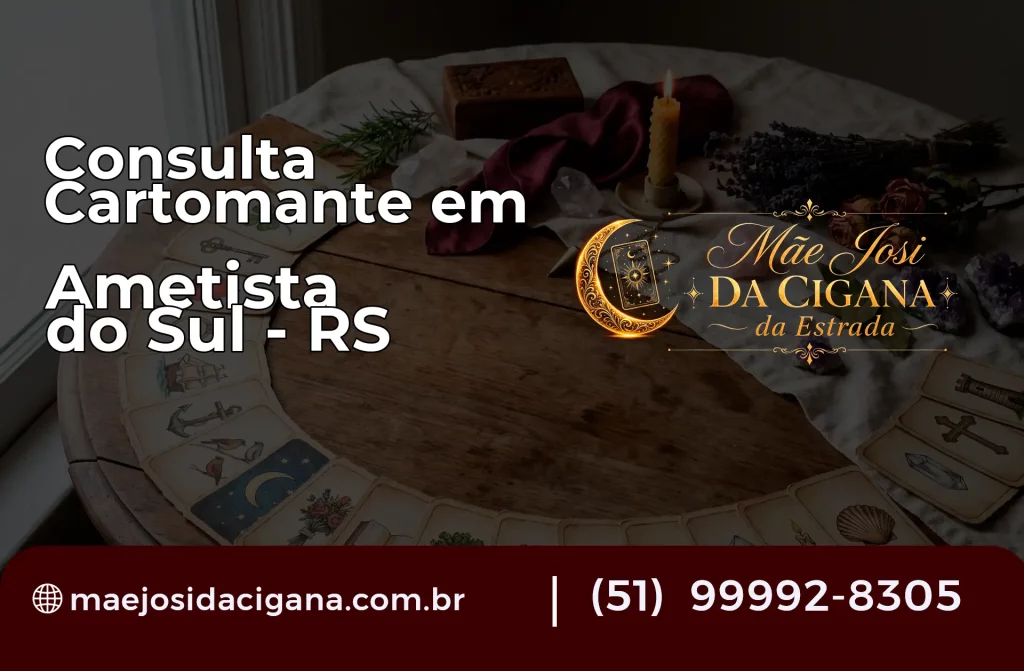 Consulta com Cartomante em Ametista do Sul – RS