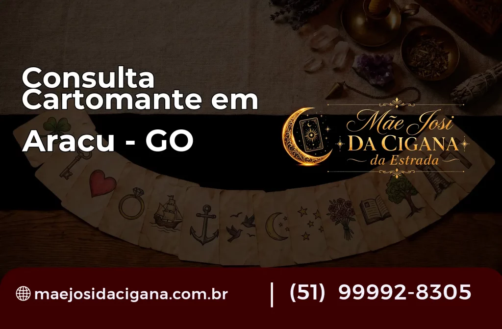 Consulta com Cartomante em Araçu – GO