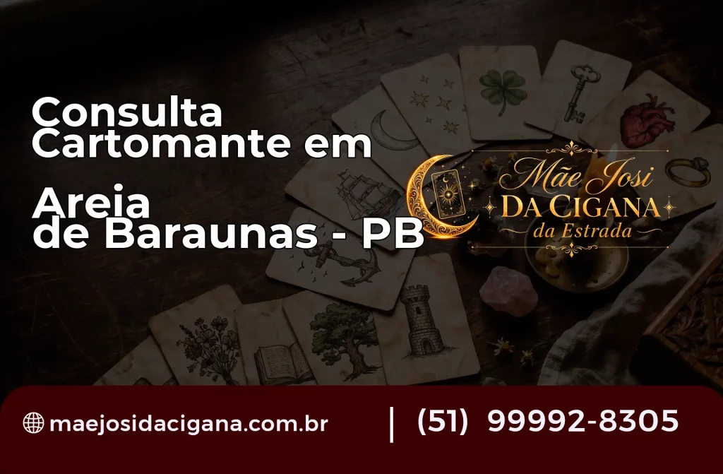 Consulta com Cartomante em Areia de Baraúnas – PB