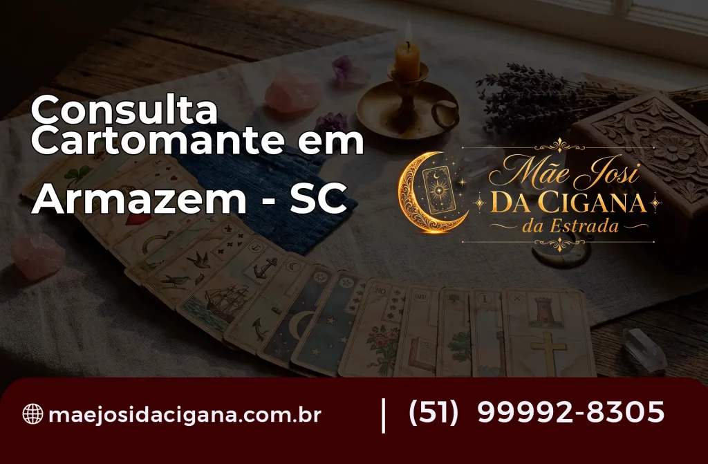 Consulta com Cartomante em Armazém – SC