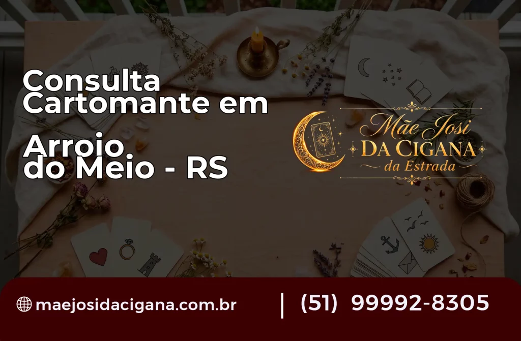 Consulta com Cartomante em Arroio do Meio – RS