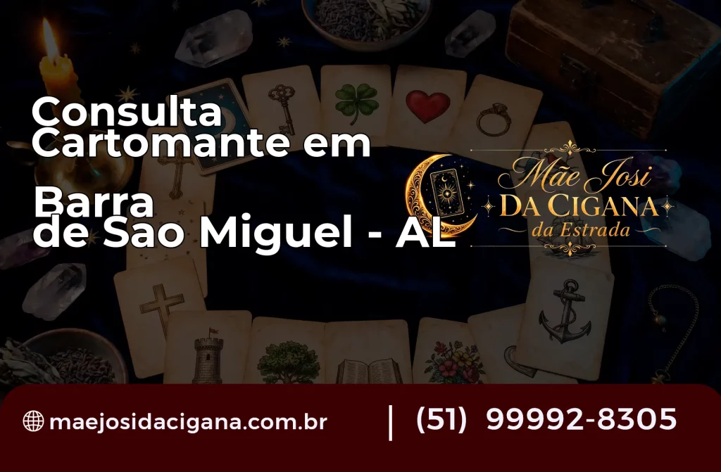 Consulta com Cartomante em Barra de São Miguel – AL