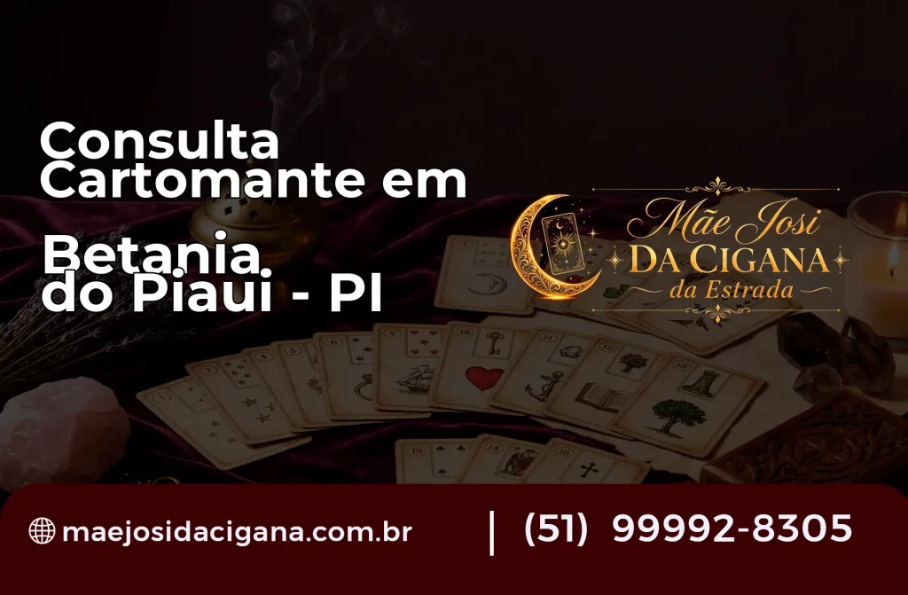 Consulta com Cartomante em Betânia do Piauí – PI