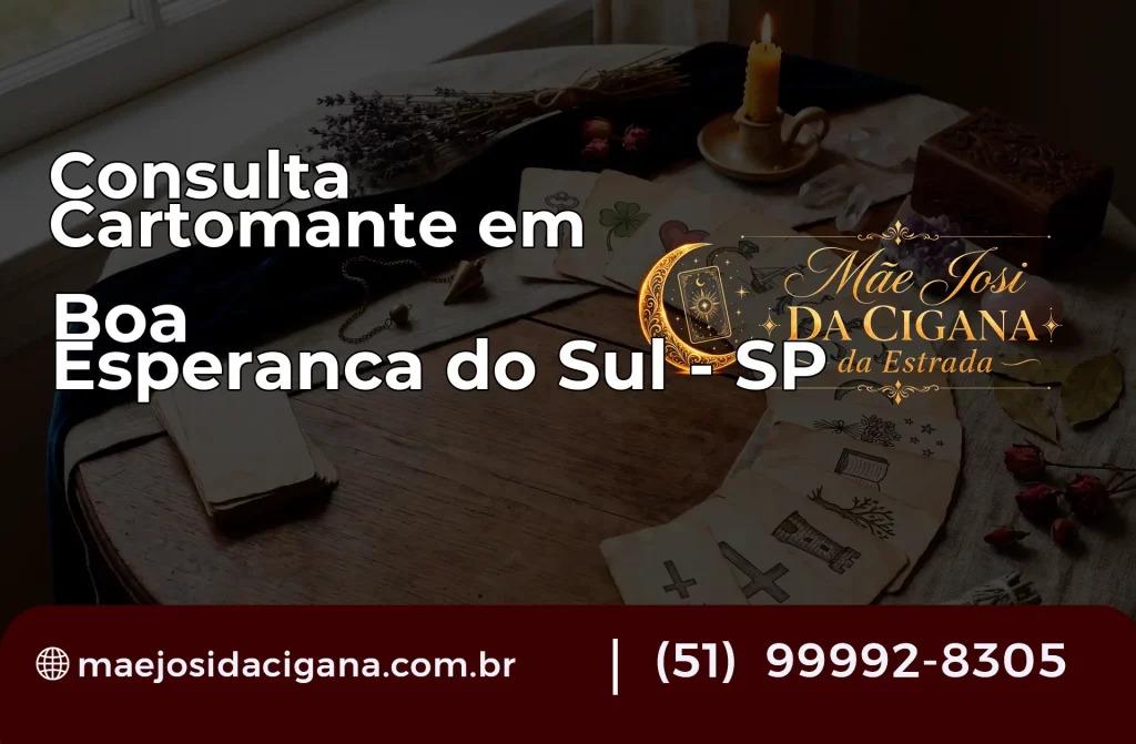 Consulta com Cartomante em Boa Esperança do Sul – SP