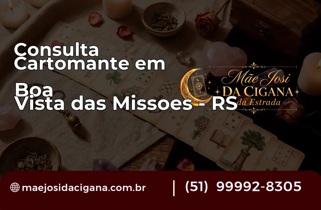 Consulta com Cartomante em Boa Vista das Missões – RS