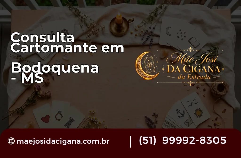 Consulta com Cartomante em Bodoquena – MS