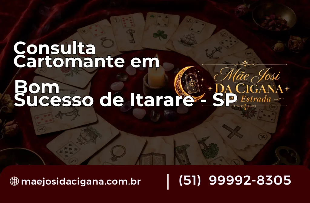 Consulta com Cartomante em Bom Sucesso de Itararé – SP