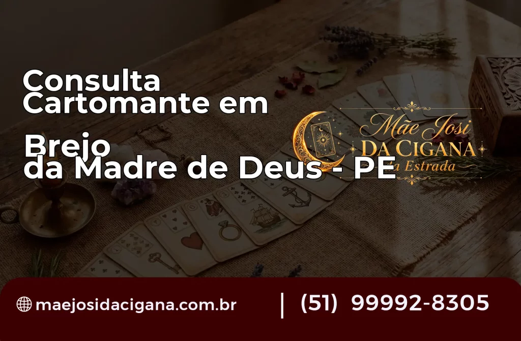 Consulta com Cartomante em Brejo da Madre de Deus – PE