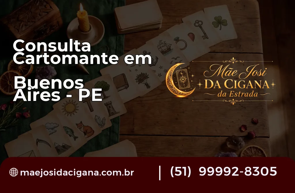 Consulta com Cartomante em Buenos Aires – PE
