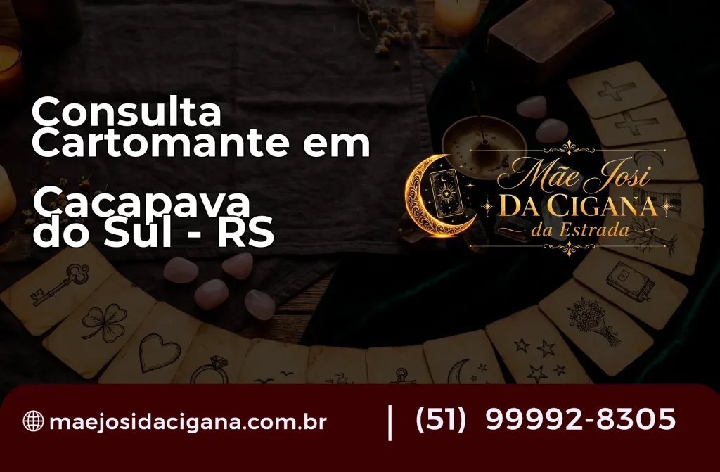 Consulta com Cartomante em Caçapava do Sul – RS
