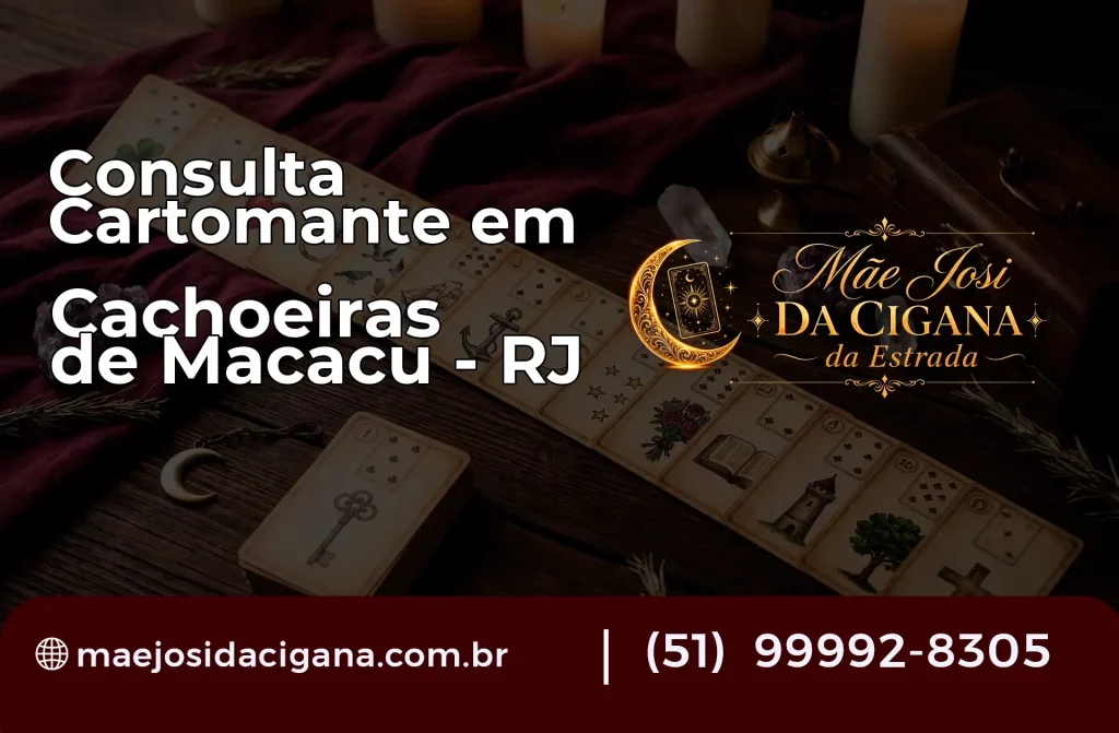 Consulta com Cartomante em Cachoeiras de Macacu – RJ