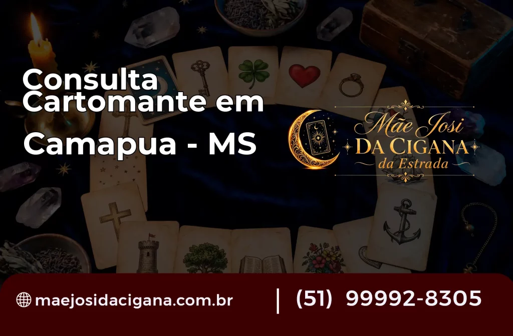 Consulta com Cartomante em Camapuã – MS