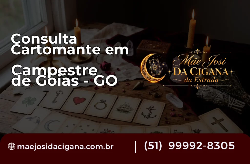 Consulta com Cartomante em Campestre de Goiás – GO