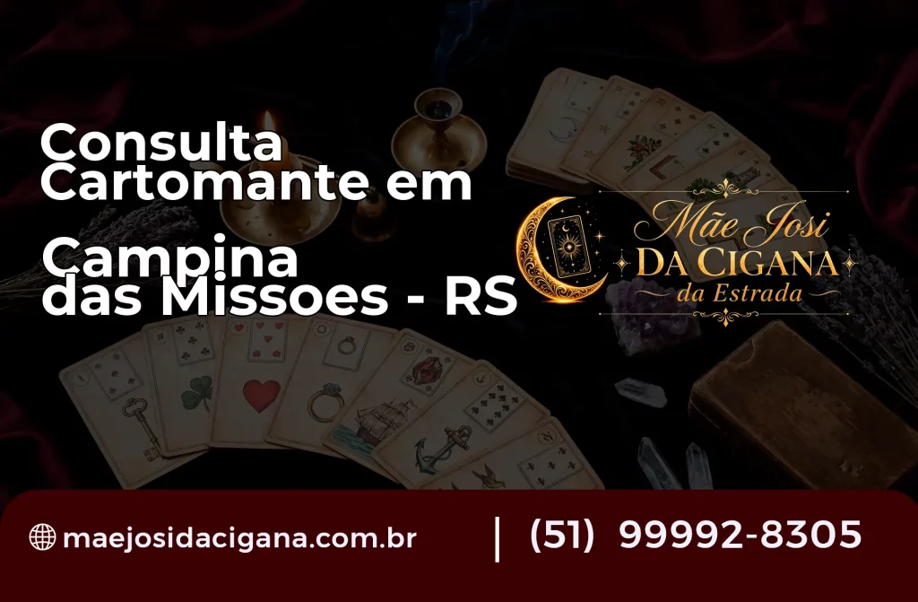 Consulta com Cartomante em Campina das Missões – RS