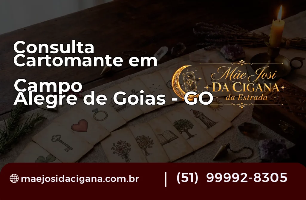 Consulta com Cartomante em Campo Alegre de Goiás – GO