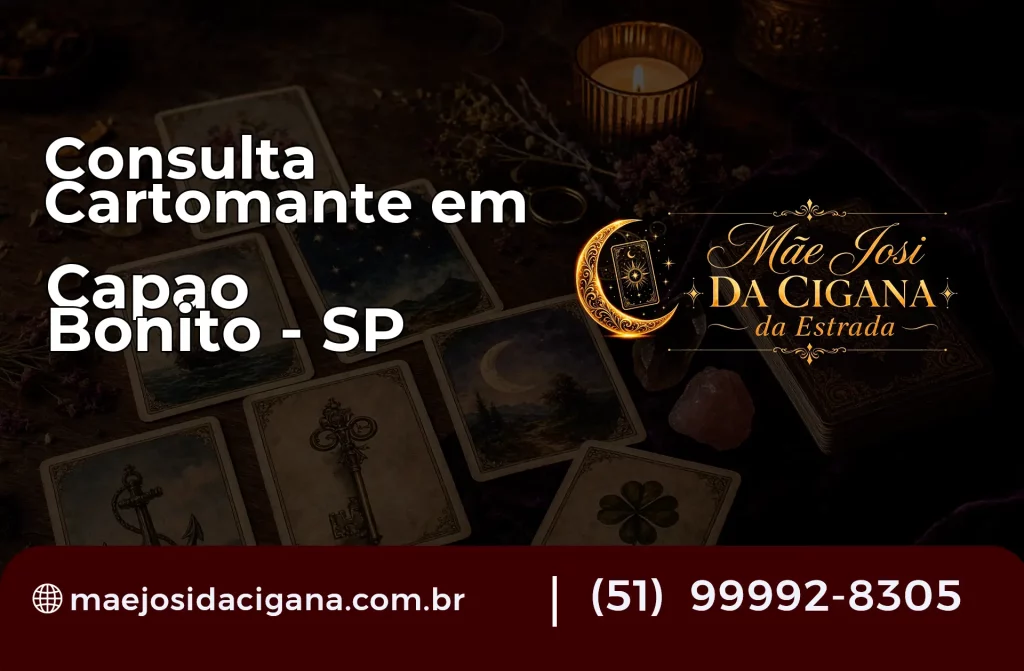 Consulta com Cartomante em Capão Bonito – SP