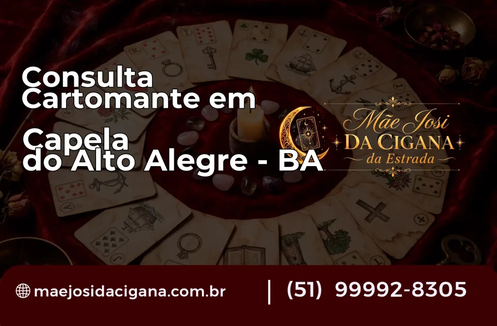 Consulta com Cartomante em Capela do Alto Alegre – BA