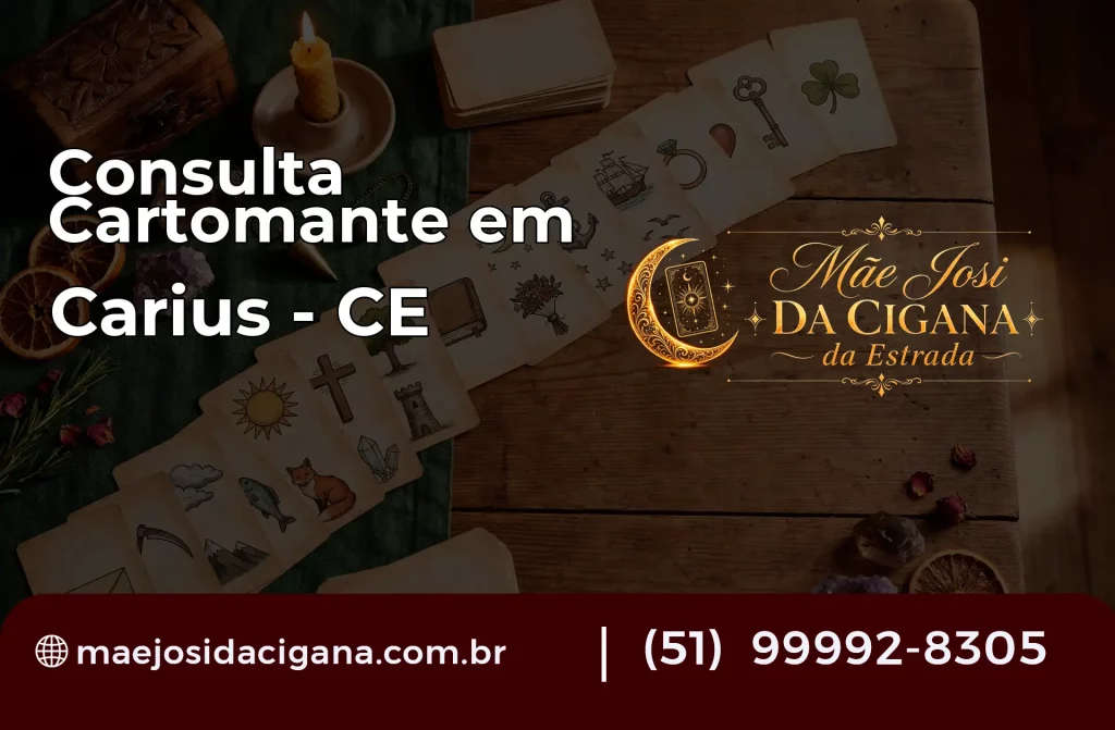 Consulta com Cartomante em Cariús – CE