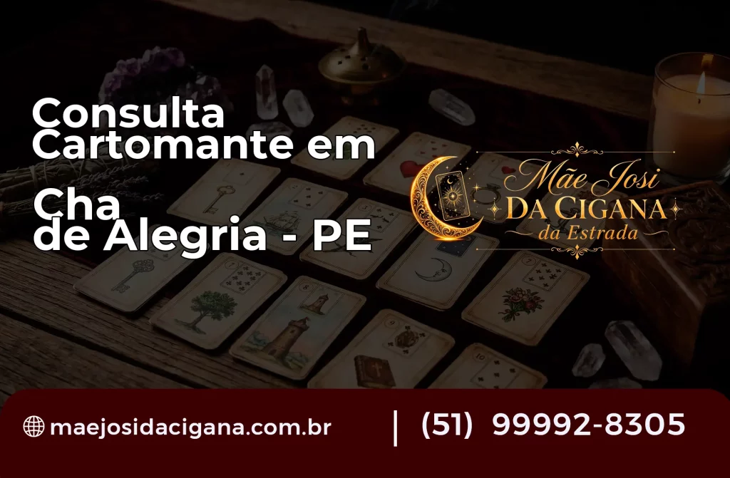 Consulta com Cartomante em Chã de Alegria – PE