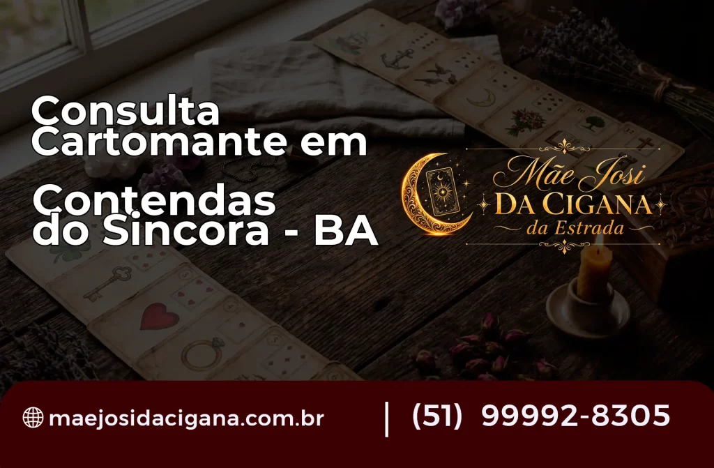 Consulta com Cartomante em Contendas do Sincorá – BA