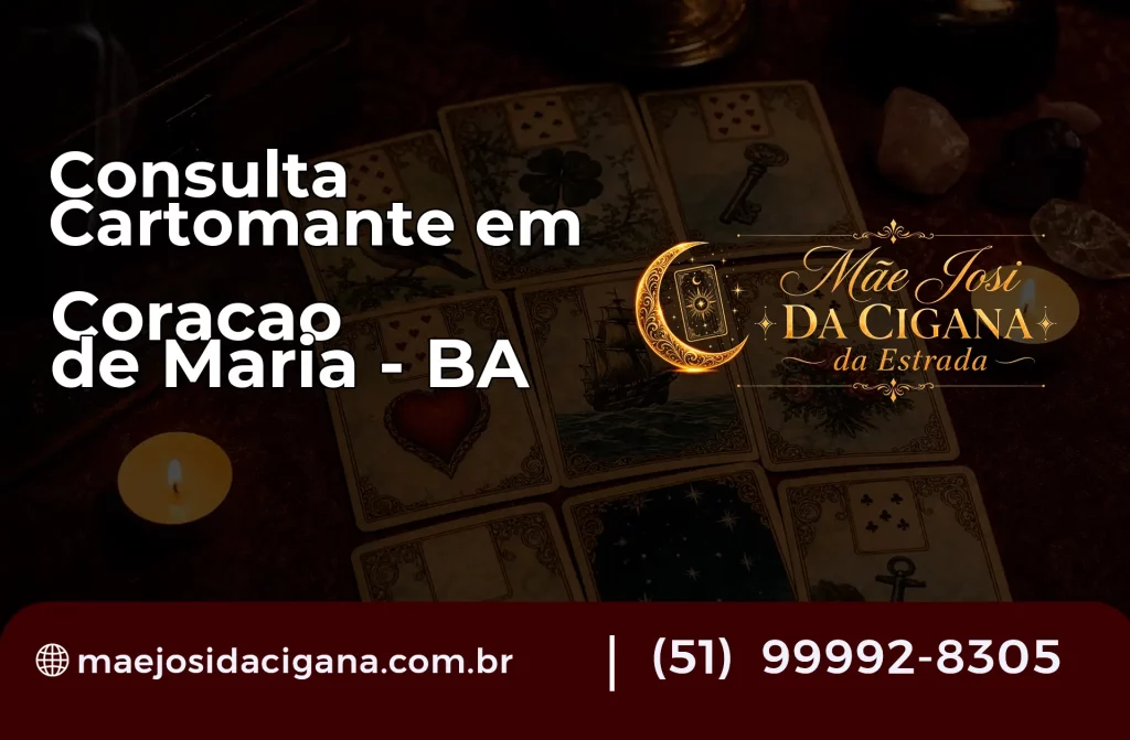 Consulta com Cartomante em Coração de Maria – BA