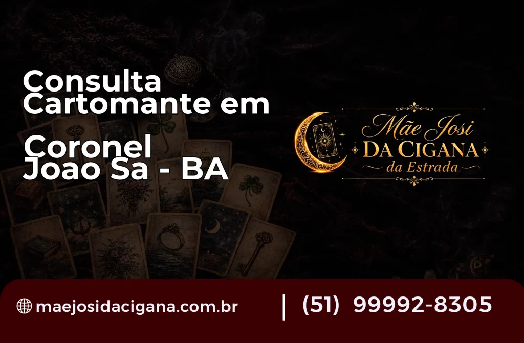Consulta com Cartomante em Coronel João Sá – BA
