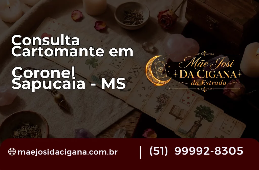 Consulta com Cartomante em Coronel Sapucaia – MS