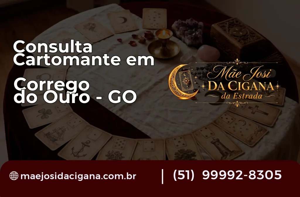 Consulta com Cartomante em Córrego do Ouro – GO