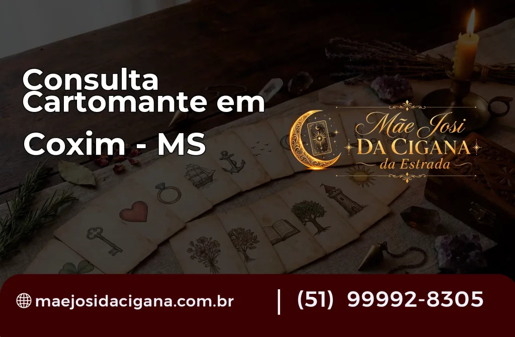 Consulta com Cartomante em Coxim – MS
