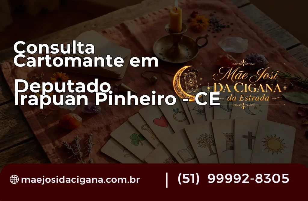 Consulta com Cartomante em Deputado Irapuan Pinheiro – CE