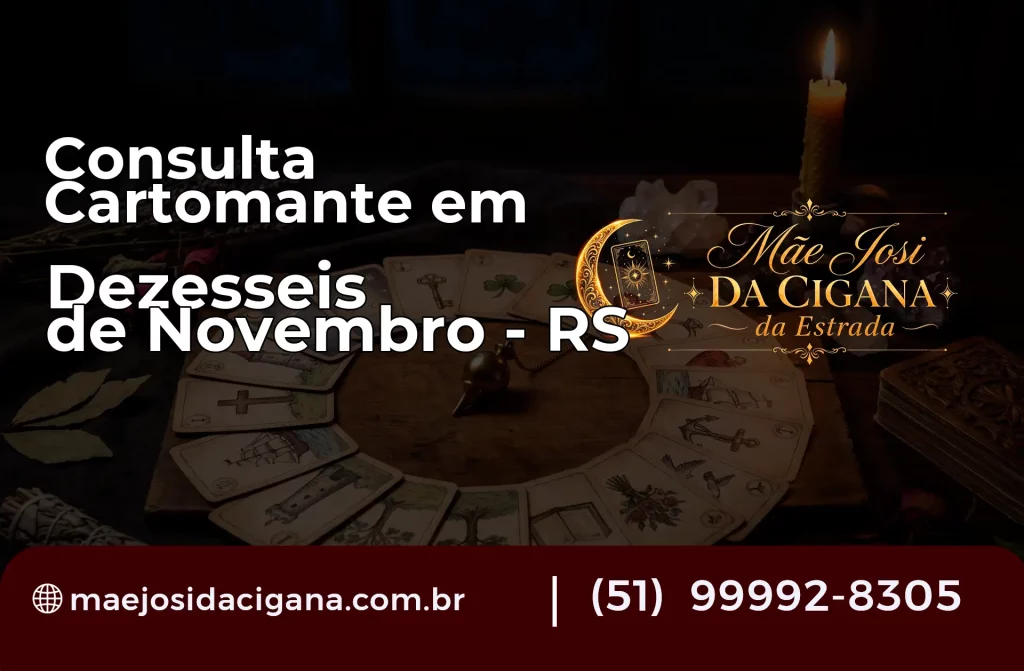 Consulta com Cartomante em Dezesseis de Novembro – RS