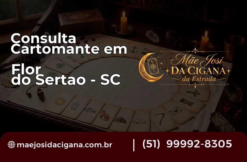 Consulta com Cartomante em Flor do Sertão – SC