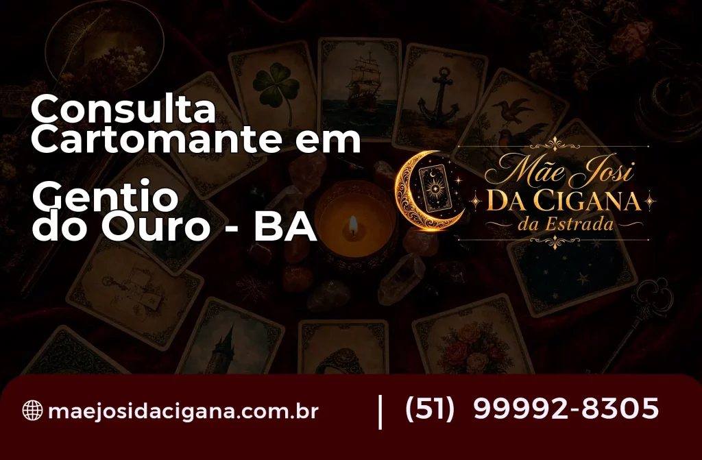 Consulta com Cartomante em Gentio do Ouro – BA