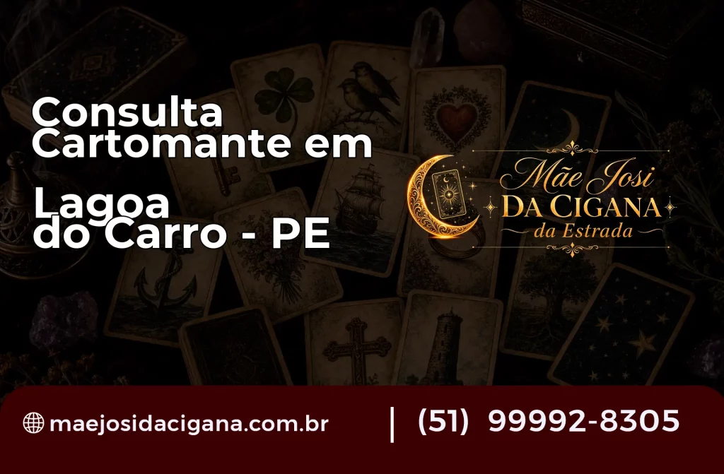 Consulta com Cartomante em Lagoa do Carro – PE