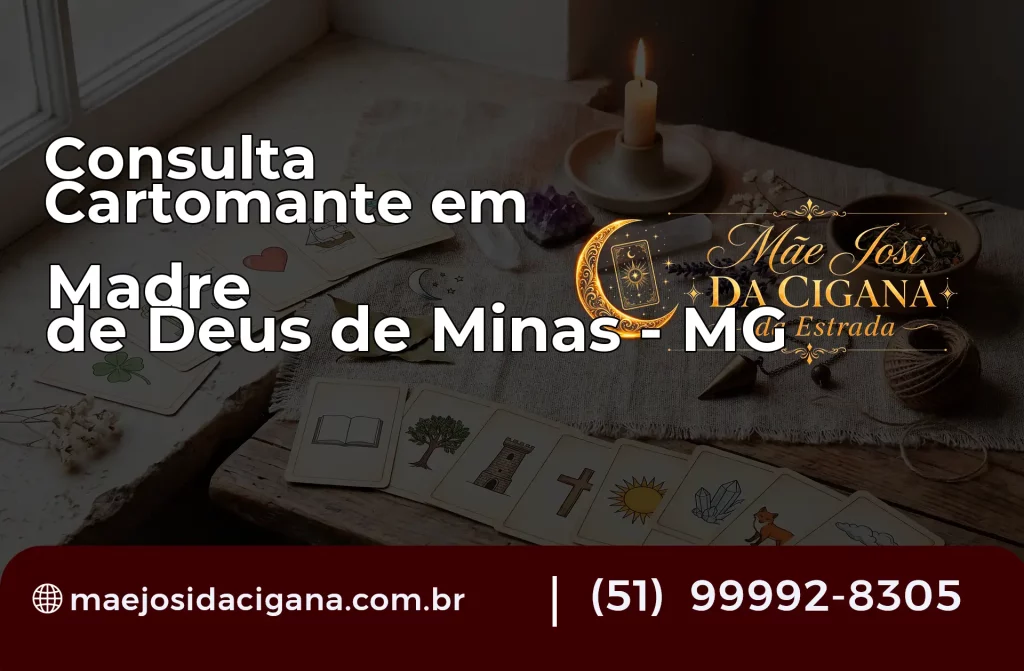 Consulta com Cartomante em Madre de Deus de Minas – MG