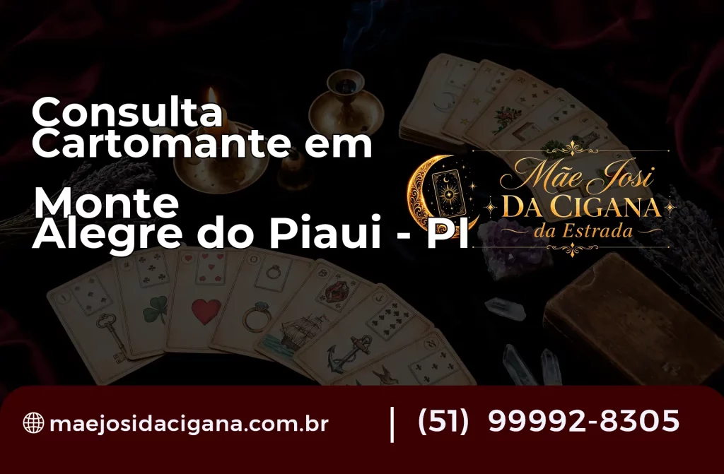 Consulta com Cartomante em Monte Alegre do Piauí – PI