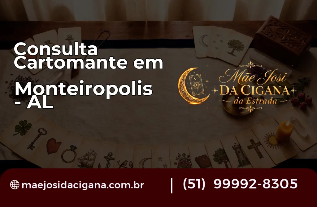 Consulta com Cartomante em Monteirópolis – AL