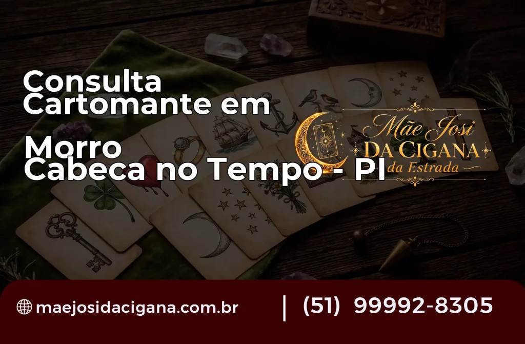 Consulta com Cartomante em Morro Cabeça no Tempo – PI