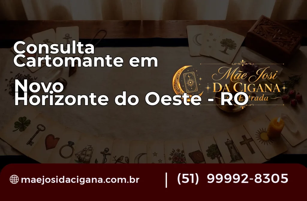Consulta com Cartomante em Novo Horizonte do Oeste – RO