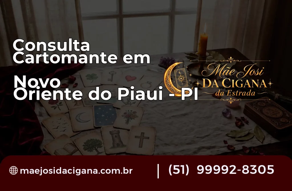 Consulta com Cartomante em Novo Oriente do Piauí – PI
