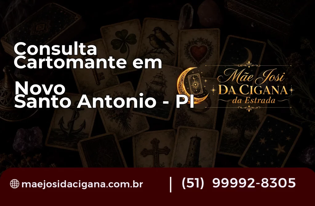 Consulta com Cartomante em Novo Santo Antônio – PI