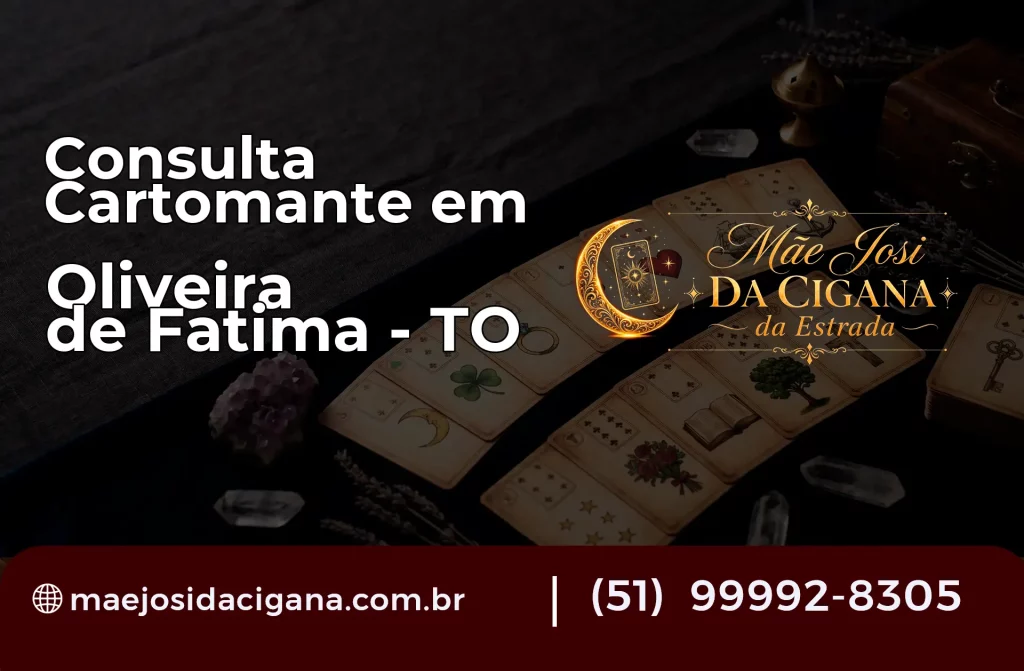 Consulta com Cartomante em Oliveira de Fátima – TO