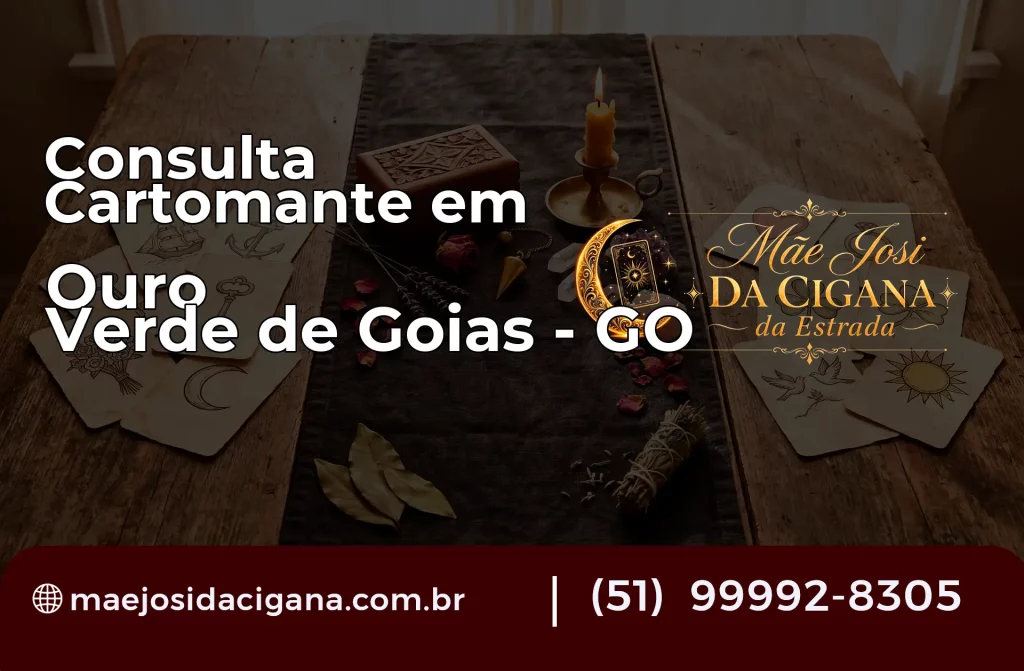 Consulta com Cartomante em Ouro Verde de Goiás – GO