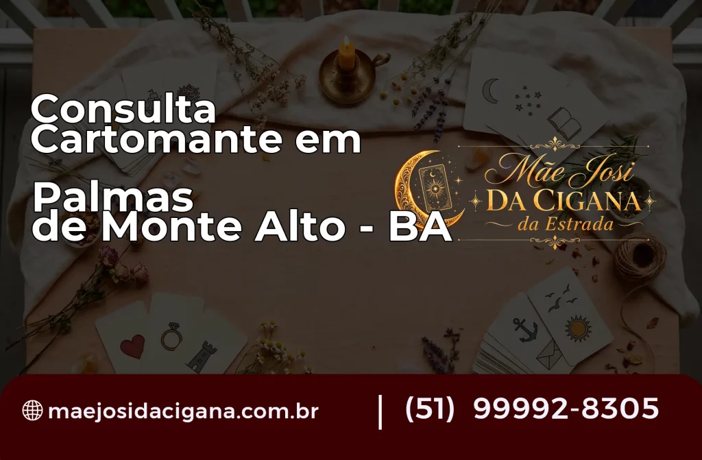 Consulta com Cartomante em Palmas de Monte Alto – BA