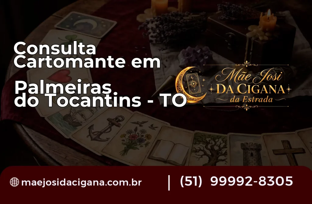 Consulta com Cartomante em Palmeiras do Tocantins – TO