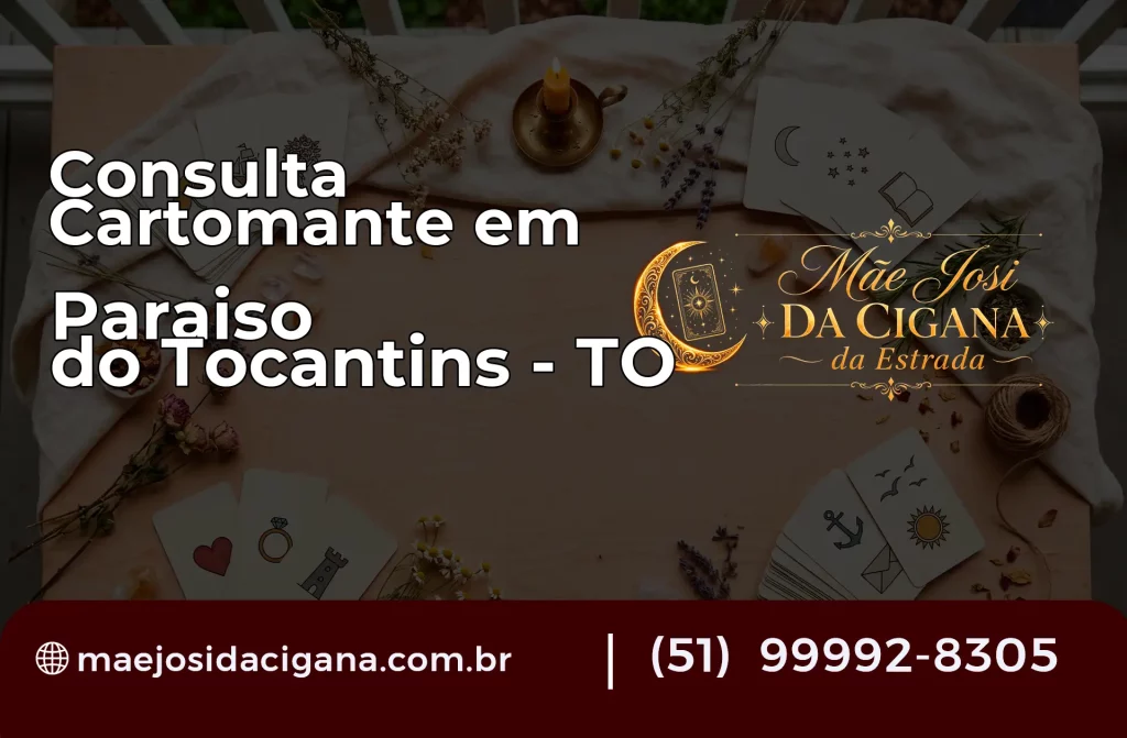 Consulta com Cartomante em Paraíso do Tocantins – TO