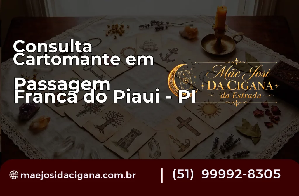 Consulta com Cartomante em Passagem Franca do Piauí – PI