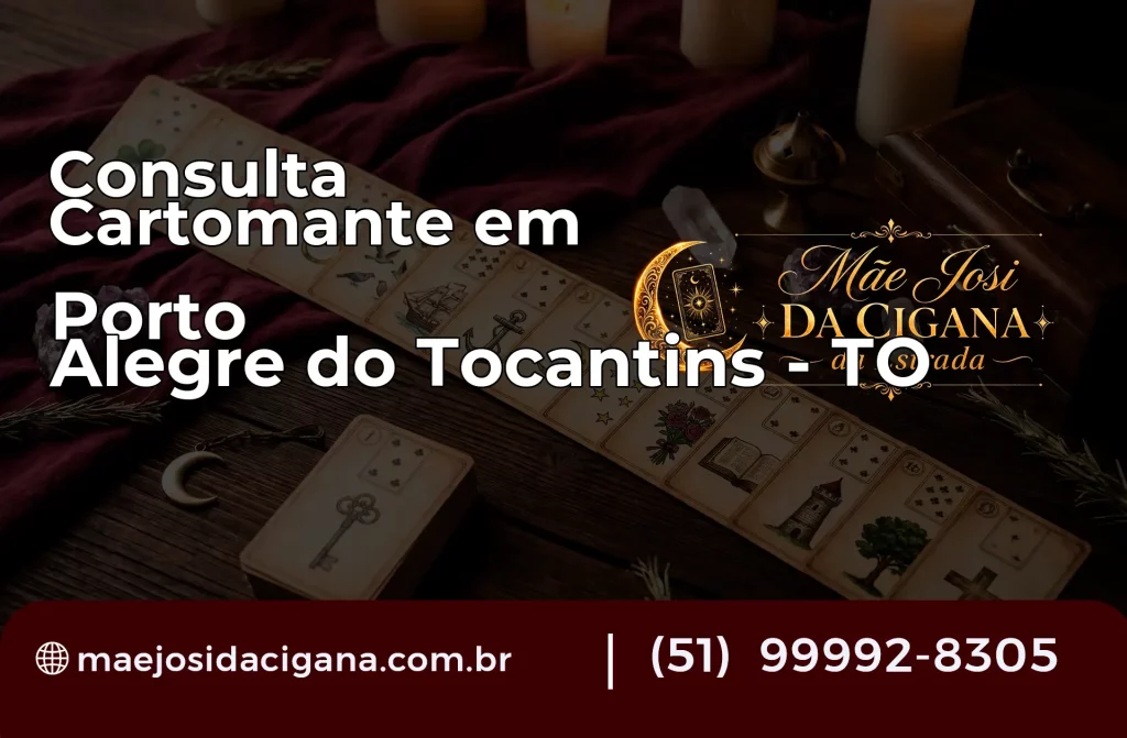 Consulta com Cartomante em Porto Alegre do Tocantins – TO