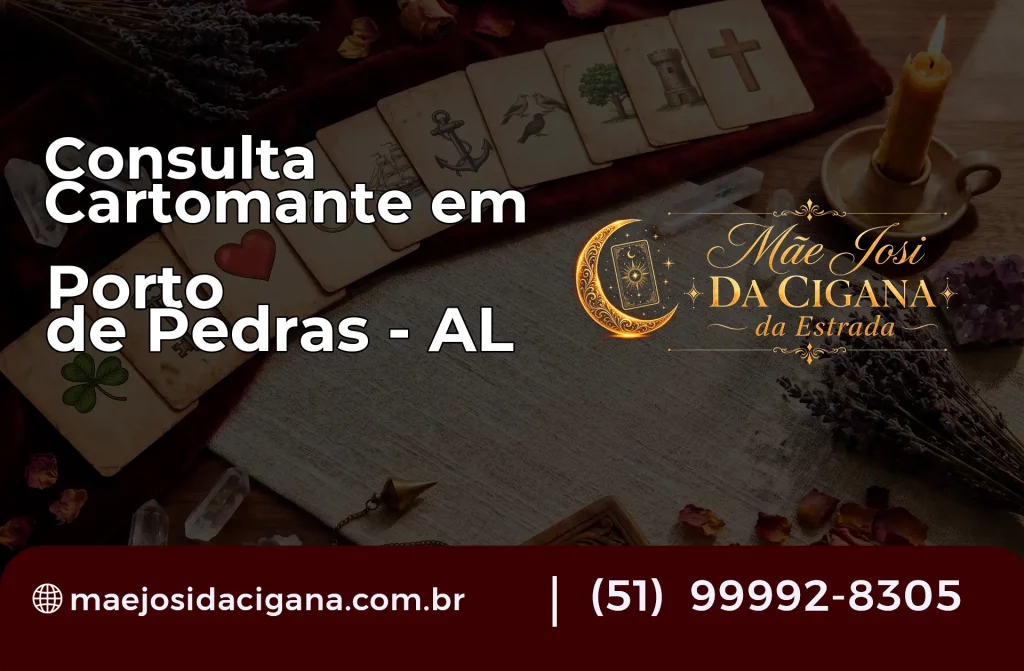 Consulta com Cartomante em Porto de Pedras – AL